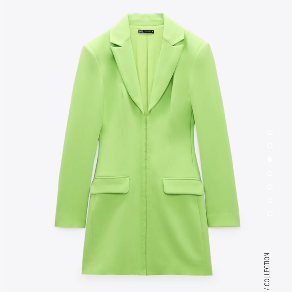 Zara fitted blazer dress